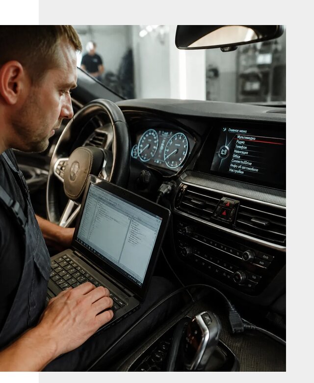 Русификация приборной панели BMW для авто в Устях-Илимске от компании