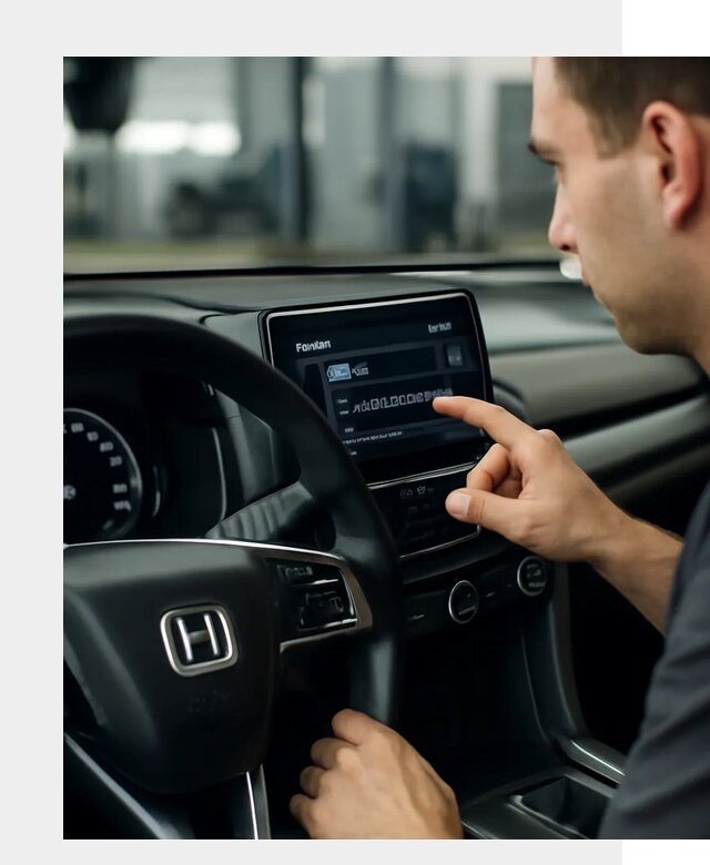 Русификация панели приборов Honda в Устях-Илимске по цене 5200 ФастМобиль-Сть