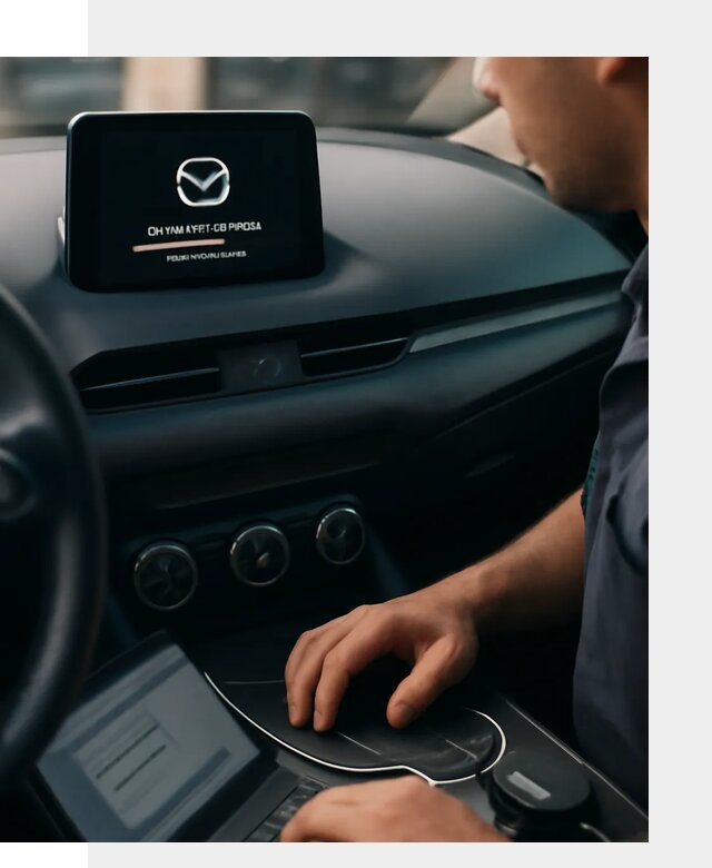 Установка приложений Mazda на мультимедийную систему в Устях-Илимске