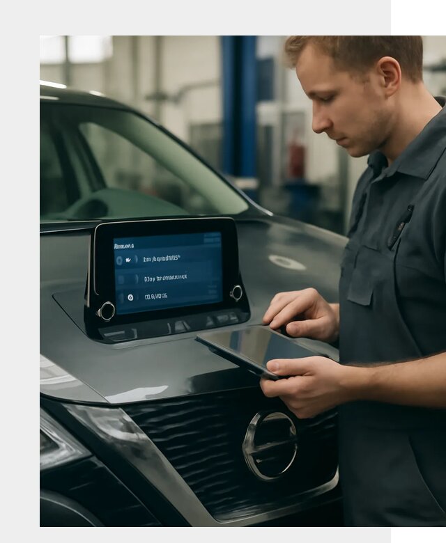 Русификация мультимедиа Nissan в Устях-Илимске от 6760 р. | ФастМобиль-Сть